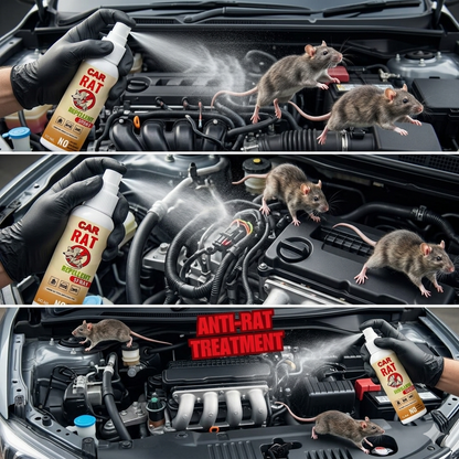 Car Rat Repellent Spray ( Pack of 2 ) - 50% OFF!!