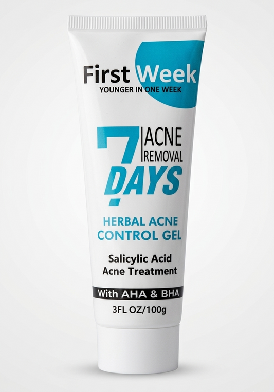7 Days Herbal Acne Removal Gel - With Salicylic acid- 100Gm
